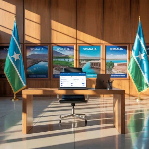 Wiza elektroniczna do Somalii