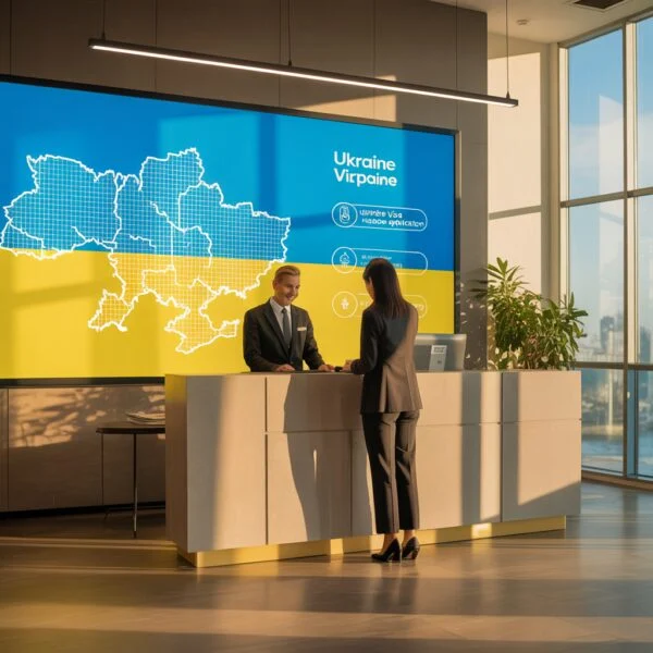 Wiza elektroniczna do Ukrainy